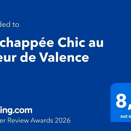 L'echappee Chic, Coeur De Valence, Wifi, Proche Gare