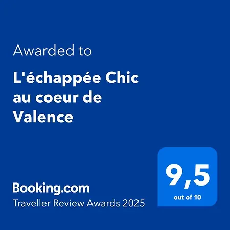 L'echappee Chic, Coeur De Valence, Wifi, Proche Gare Valence (Drome)